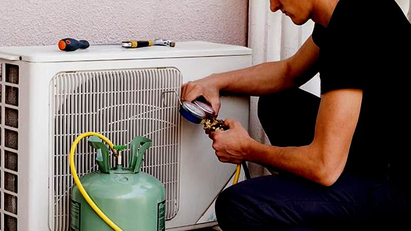 AC Gas Charging Service
